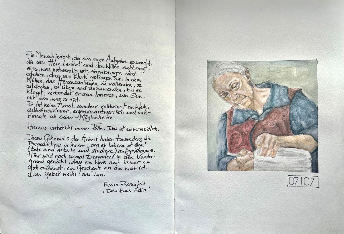 Marlies P. Illustration zum Buch